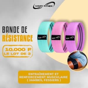 Bande de résistance spécial fessiers