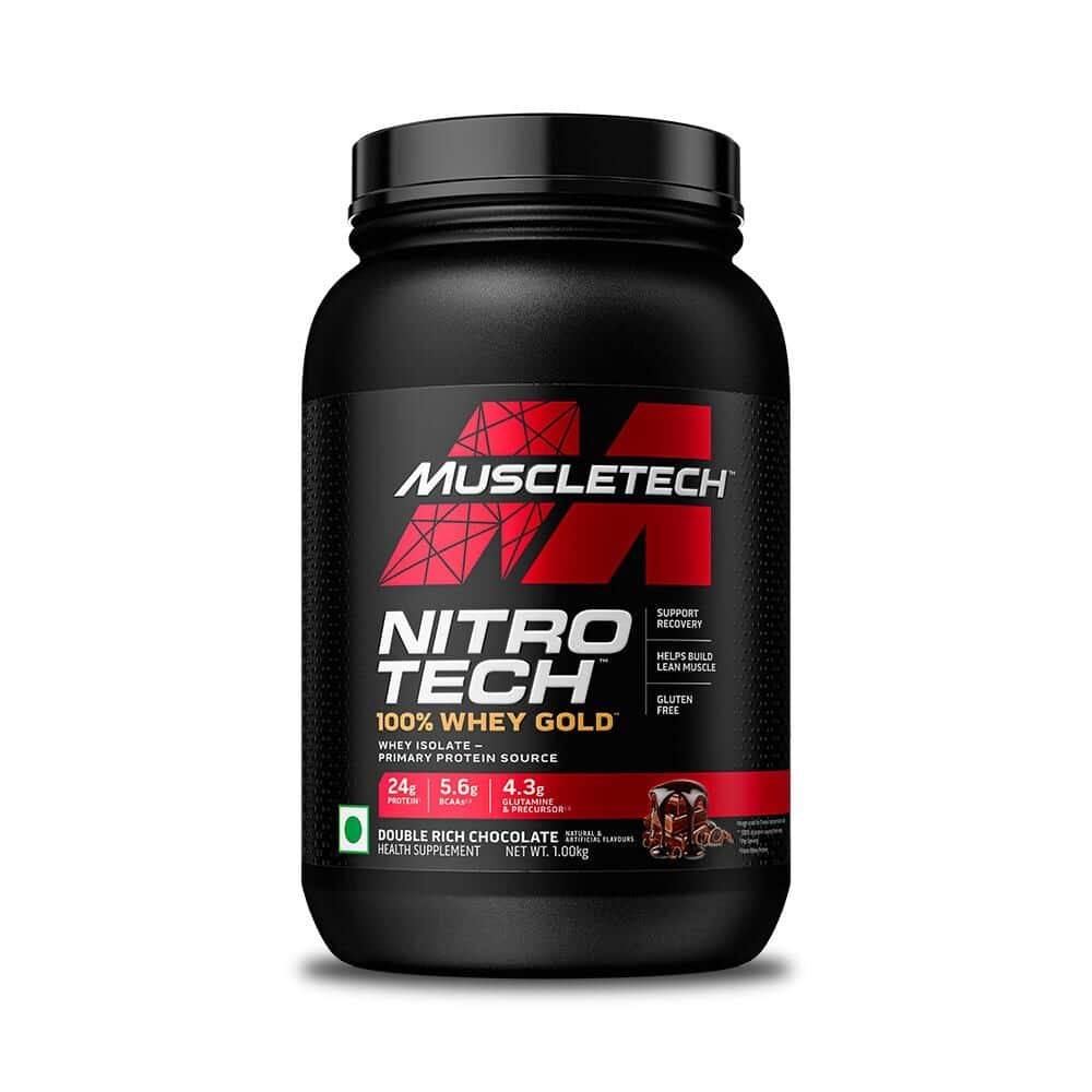 MuscleTech - Nitro Tech 100% Whey Gold 1kg