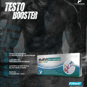 MultiVit et Testo Booster Gélules