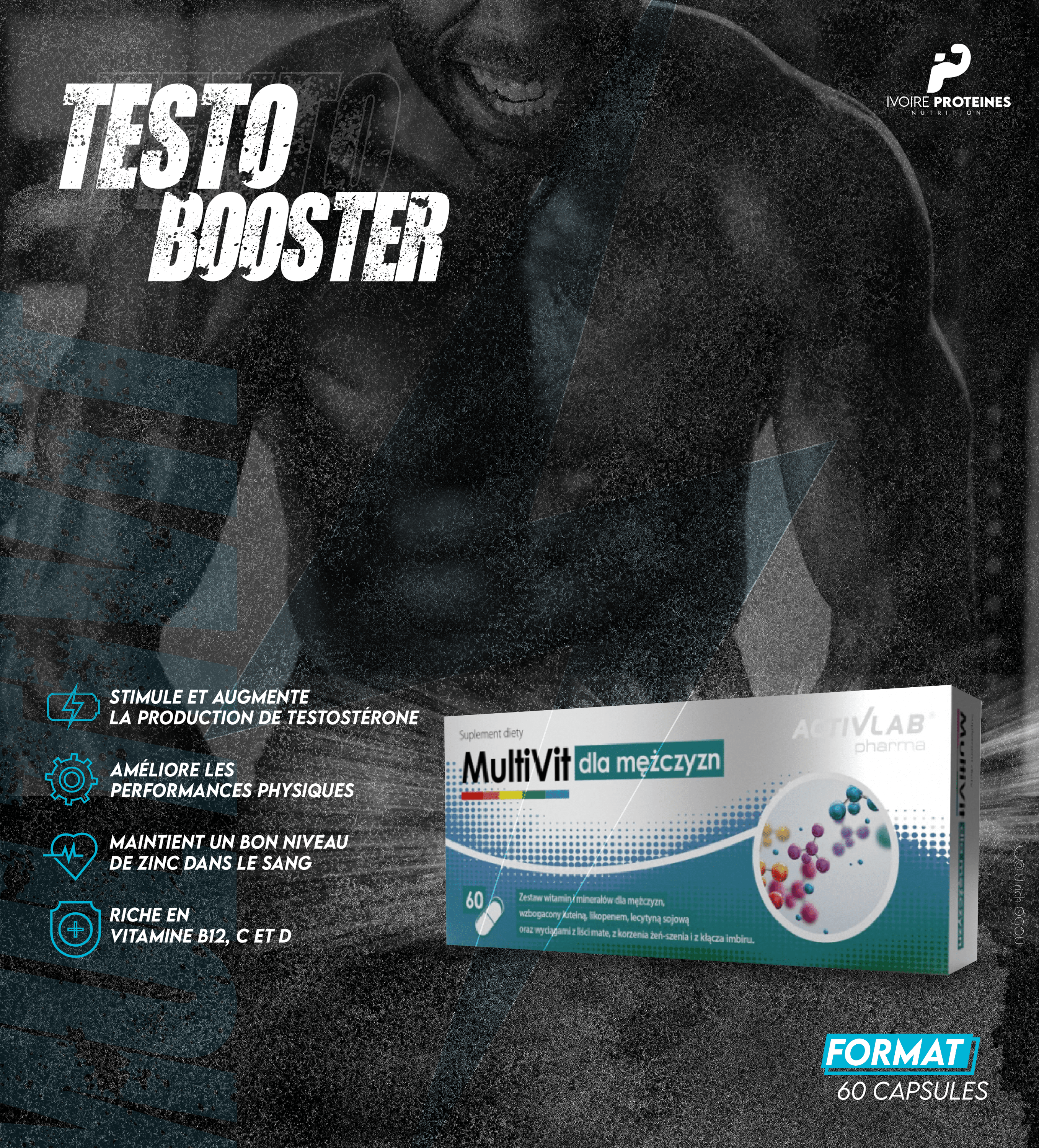 MultiVit et Testo Booster Gélules